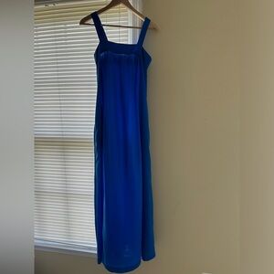 Blue J.Crew Maxi Dress